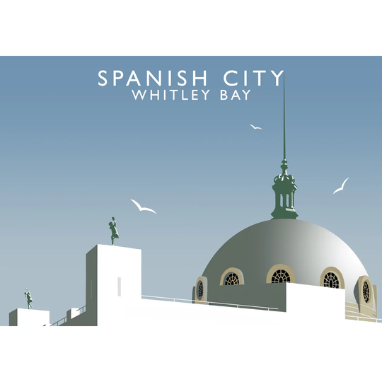 Spanish City by Richard O'Neil - Graphic Art Print on Paper