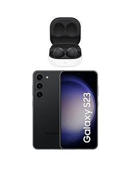 Samsung Samsung Galaxy S23 Smartphone 256Gb Phantom Black + Galaxy Buds 2 Black