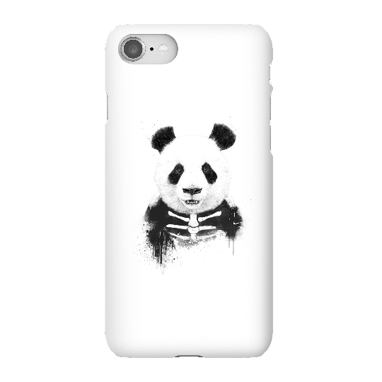 Balazs Solti Skull Panda Phone Case for iPhone and Android - iPhone 8 - Snap Case - Gloss