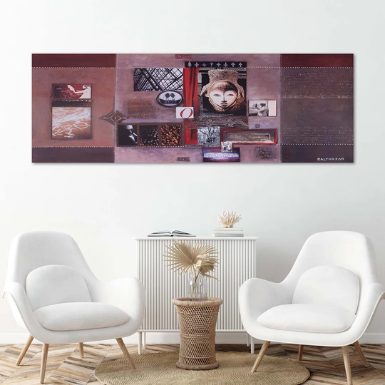 Canvas Print Retro Vintage Photo