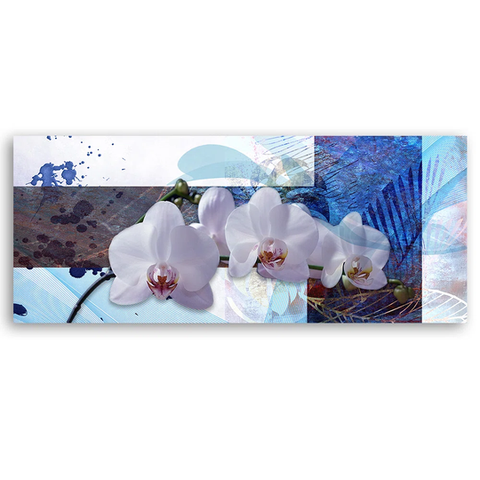 Canvas Print, Blue Abstractions 16872