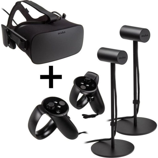 Oculus Rift CV1 Touch VR Virtual Reality Headset With Controllers PC