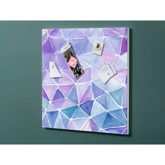 Notiz Motive Pattern Magnetic Wall Mounted Cork Board