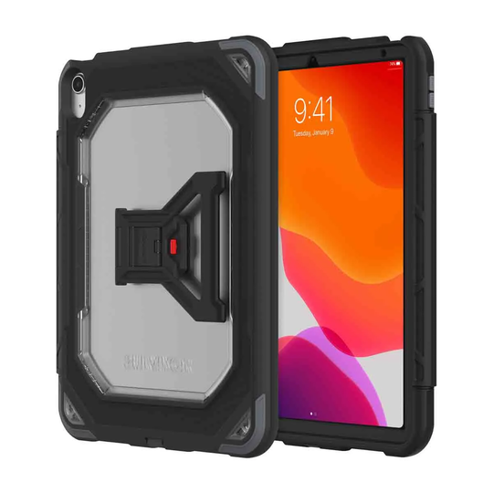 Griffin Survivor All-Terrain for iPad Air (4th Generation) - Black/Gray/Clear (Brown Box)