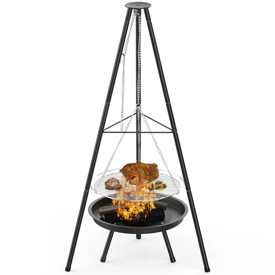 Dakota Fields 70cm Portable Charcoal BBQ