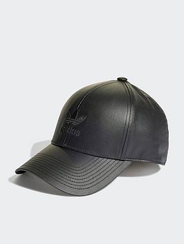 adidas Originals Baseball Cap, Black, Size S/M, Women