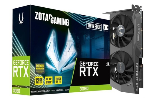 Zotac GeForce RTX 3060 12GB TWIN EDGE OC Ampere Graphics Card
