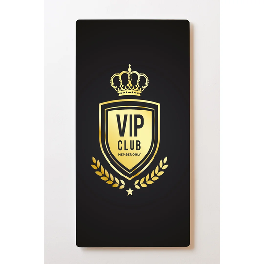 Backlight Motif Wall Picture Vip Club Magnetic Cork Board