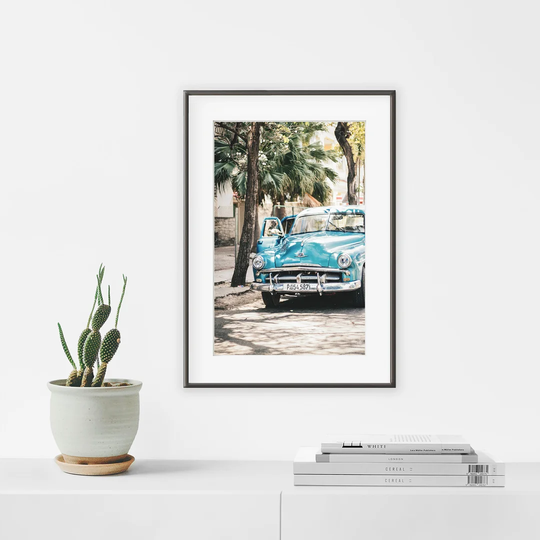 Cars of Cuba N°4 - Picture Frame Photograph Print on Paper