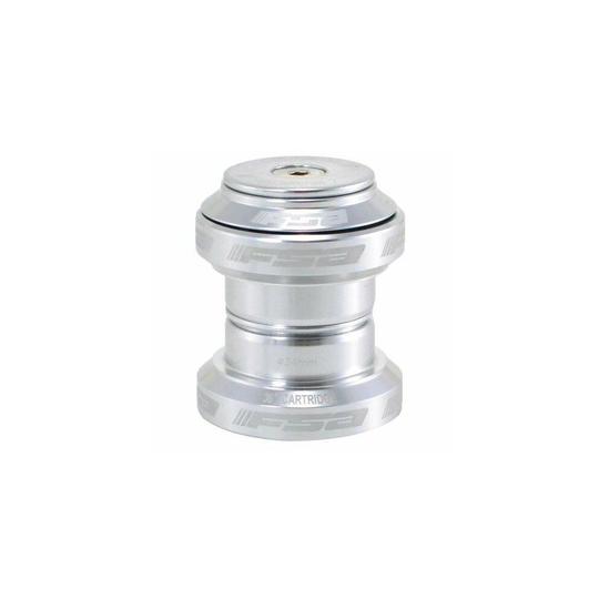 FSA Orbit MX 1-1/8Inches Threadless MTB Road Headset with Top Cap, Silver, NO.20, XTE1508