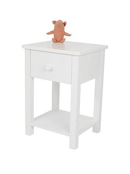 Great Little Trading Co. Lulworth Bedside Table - White