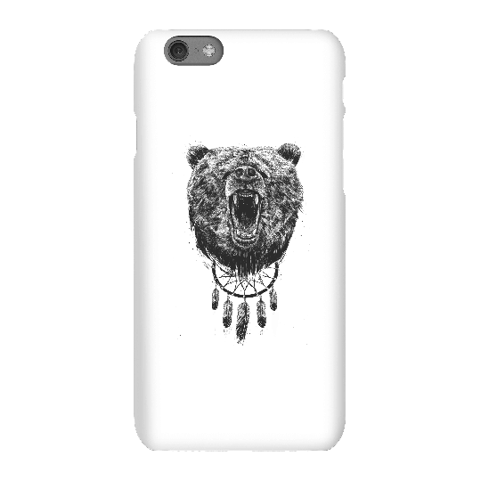 Balazs Solti Dreamcatcher Bear Phone Case for iPhone and Android - iPhone 6S - Snap Case - Matte