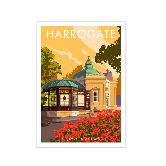 Harrogate by Stephen Millership - Graphict Art on Paper