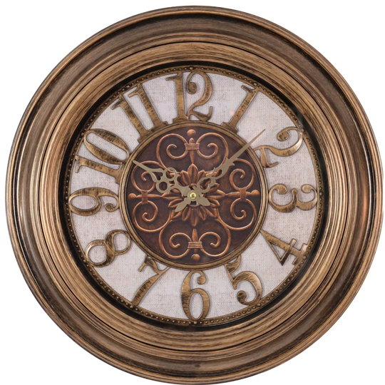 Pentillie Plastic 51cm Wall Clock