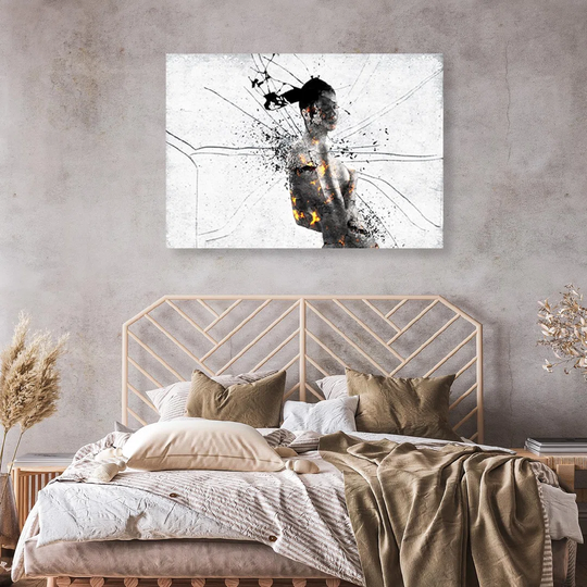 Canvas Print, Gray Abstractions 16719