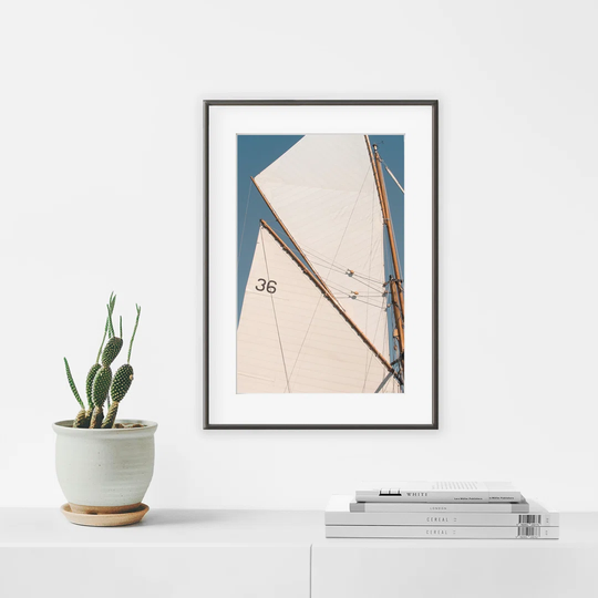 Mainsail - Picture Frame Photograph Print on Paper