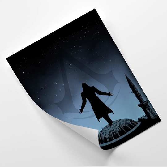 Poster, The Villain On The Roof
