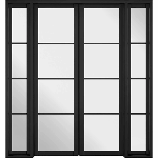 LPD (W) 75 inch Room Divider Black Soho W6 Internal Room Divider