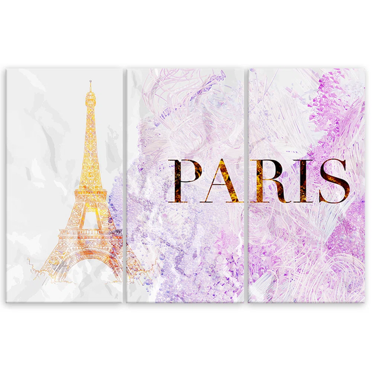 Canvas Print Paris Eiffel Tower Glamour