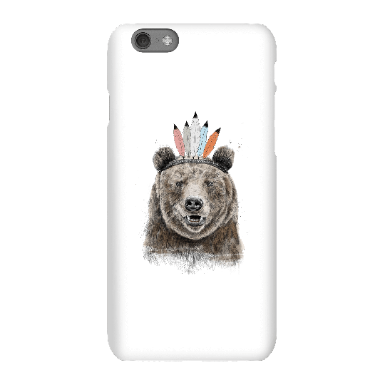 Balazs Solti Native Bear Phone Case for iPhone and Android - iPhone 6S - Snap Case - Gloss