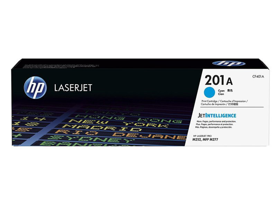 HP 201A Cyan Toner Cartridge - CF401A