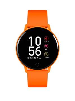 Reflex Active Series 9 Smart Watch With Colour Touch Screen and Up To 7 Day Battery Life, Orange, Women