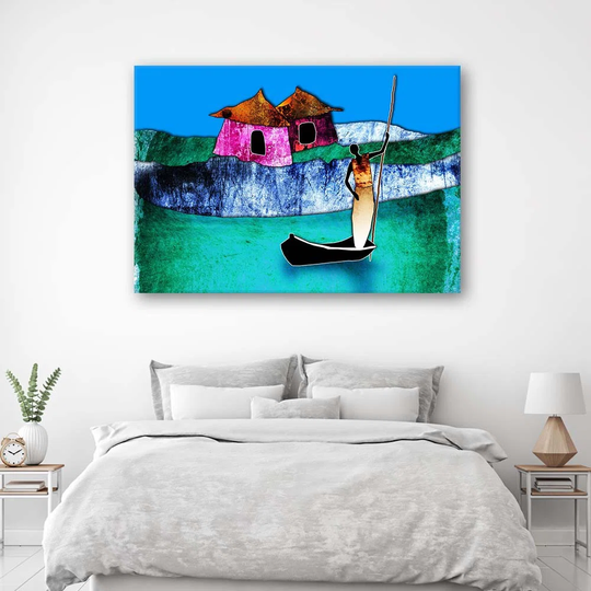Canvas Print Colourful Africa Nature