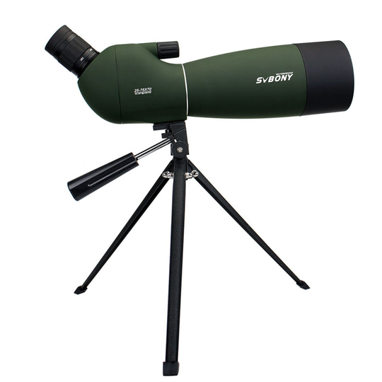 25-75x70mm Spotting Scope SV28 Telescope Continuous Zoom BK7 Prism MC Lens Waterproof Hunting Monocular +Tripod F9308B