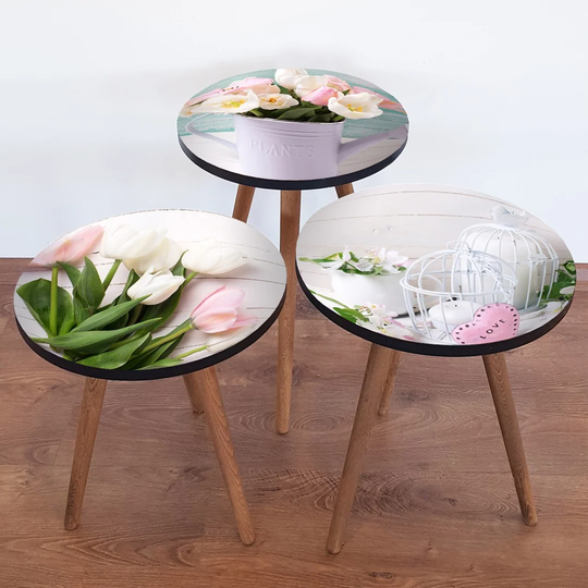 Aziz 3 Piece Nest of Tables