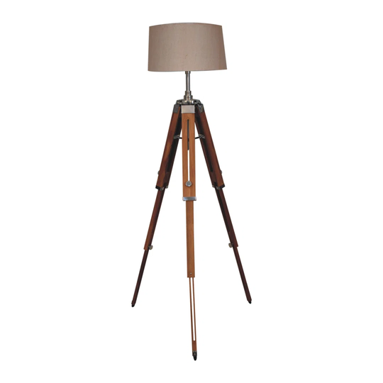 Ingatestone 95Cm Beige Tripod Floor Lamp