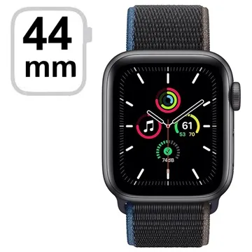 Apple Watch SE LTE MYF12FD/A - 44mm, Charcoal Sport Loop - Space Grey