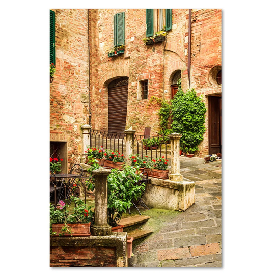 Canvas Print, Cities And Beige Architecture 16416