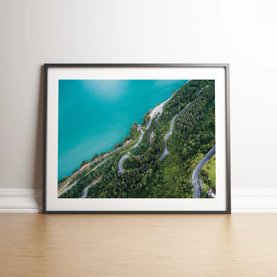 Winding Coastal Road