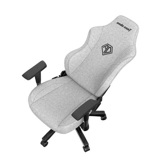 Andaseat Phantom 3 Premium Gaming Chair - Grey Fabric
