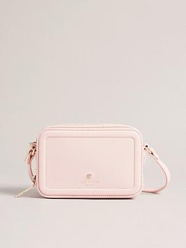 Ted Baker Stinah Heart Studded Small Camera Bag, Pink, Women