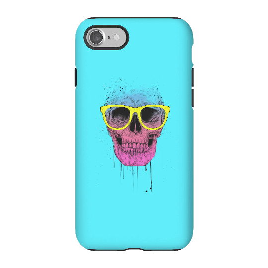 Balazs Solti Skull And Glasses Phone Case for iPhone and Android - iPhone 7 - Tough Case - Matte