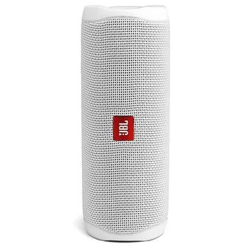JBL Flip 5 Waterproof Bluetooth Speaker - 20W - White