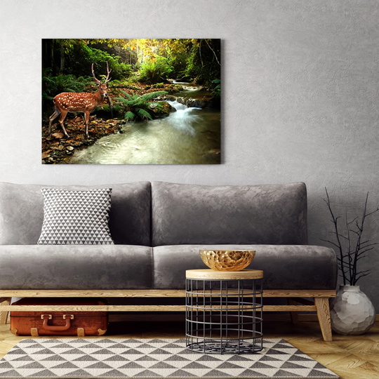 Canvas Print, Green Animals 16786