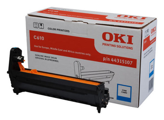 Oki C610 Cyan Image Drum 20K 44315107