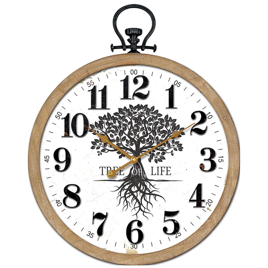 Balig 58cm Silent Wall Clock
