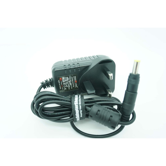 REPLACEMENT 12V AC ADAPTOR FOR ERBAUER ERB694RDI DAB / FM BLUETOOTH SITE RADIO
