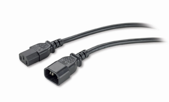 APC AP9870 Power Cord, C13 to C14, 2.5m