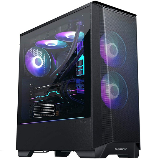 Phanteks Eclipse P360 Air Mid Tower Case Tempered Glass DRGB - Satin Black