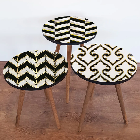 Ault 3 Piece Nest of Tables