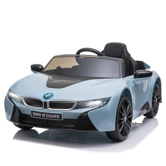 Reiten Kids BMW I8 Coupe Ride On Car 6V with Remote Control, Lights & Music - Blue