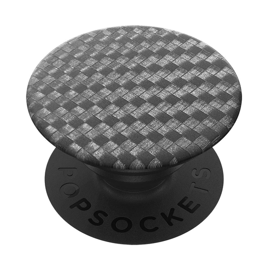 PopSockets Swappable Expandable Stand & Grip Mount - Carbonite Weave