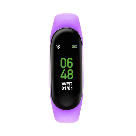 Tikkers Series 1 Purple Silicone Strap Activity Tracker With Colour Touch Screen And Up To 7 Day Battery Life Tks01-0009