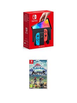 Nintendo Switch Oled Oled Console &Amp; Pokemon Legends Arceus