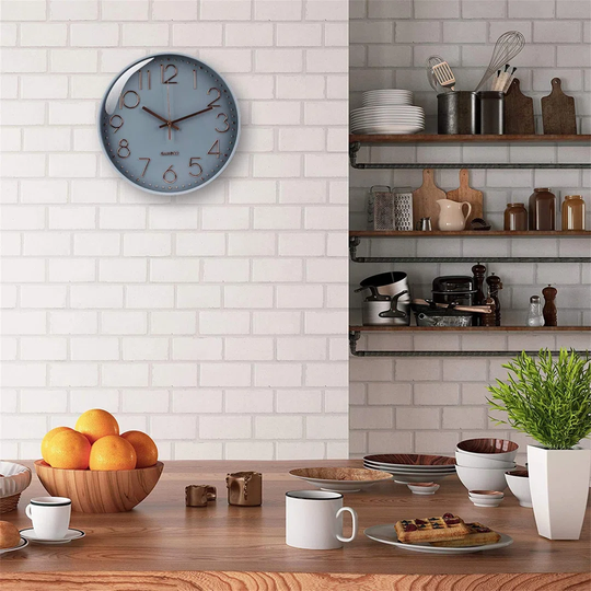 Avtej 30.5cm Silent Wall Clock