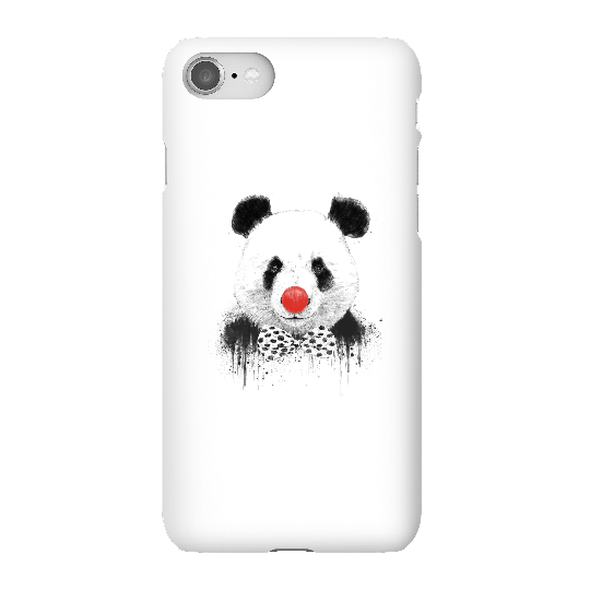 Balazs Solti Red Nosed Panda Phone Case for iPhone and Android - iPhone 8 - Snap Case - Gloss